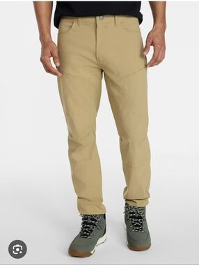 Ozark Trail Hiking Pants Men's Stretch Casual Travel Tan Gorpcore 36